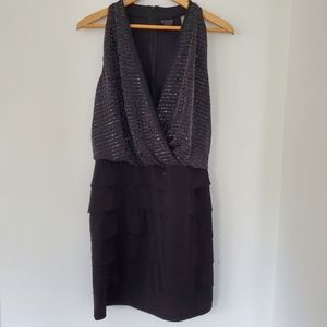 Elegant Black Sleeveless Dress